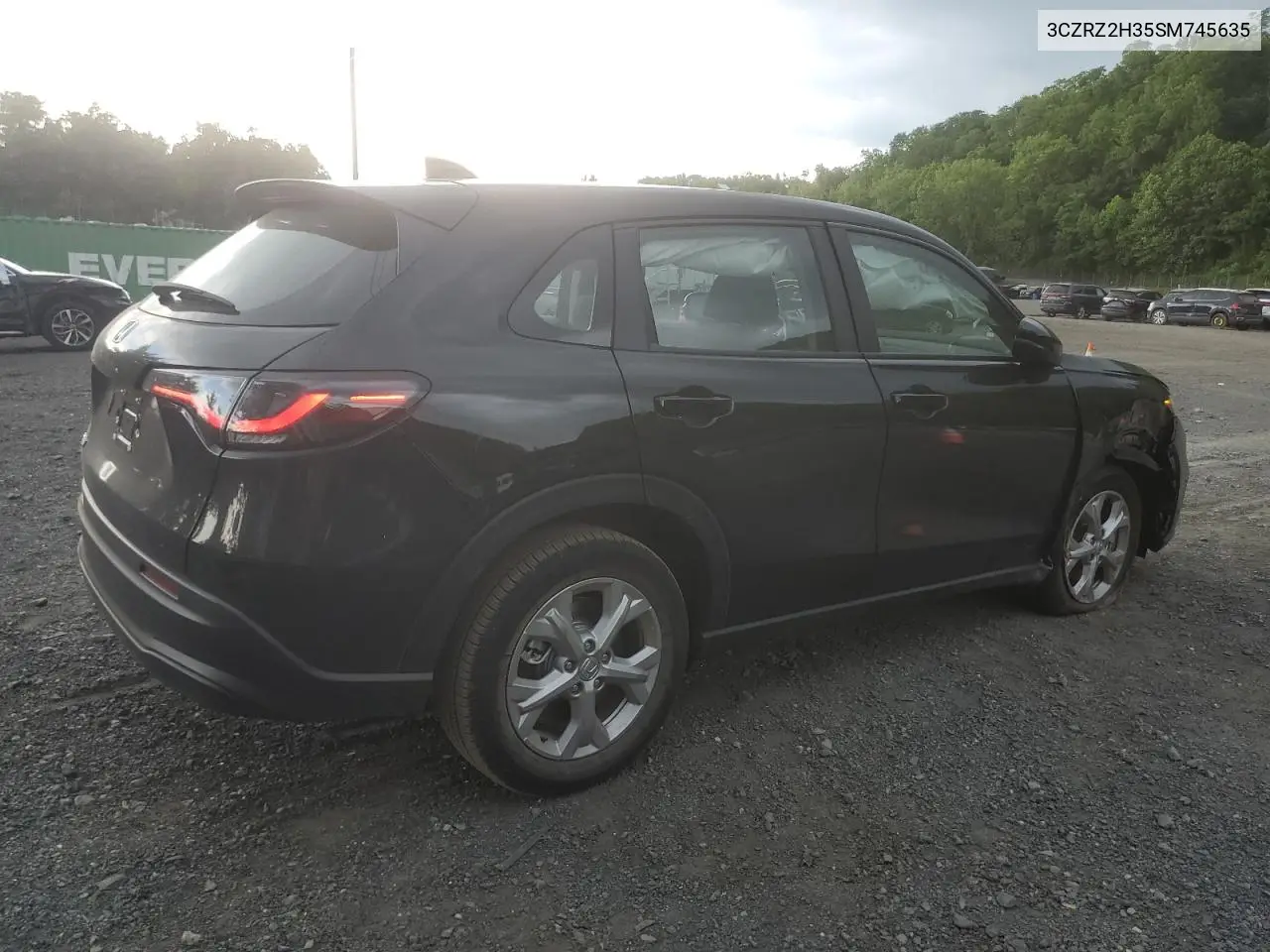 2025 Honda Hr-V Lx VIN: 3CZRZ2H35SM745635 Lot: 63055715