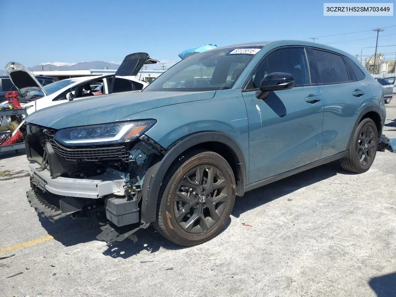 2025 Honda Hr-V Sport VIN: 3CZRZ1H52SM703449 Lot: 63125515