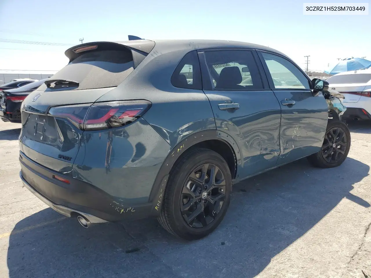 2025 Honda Hr-V Sport VIN: 3CZRZ1H52SM703449 Lot: 63125515