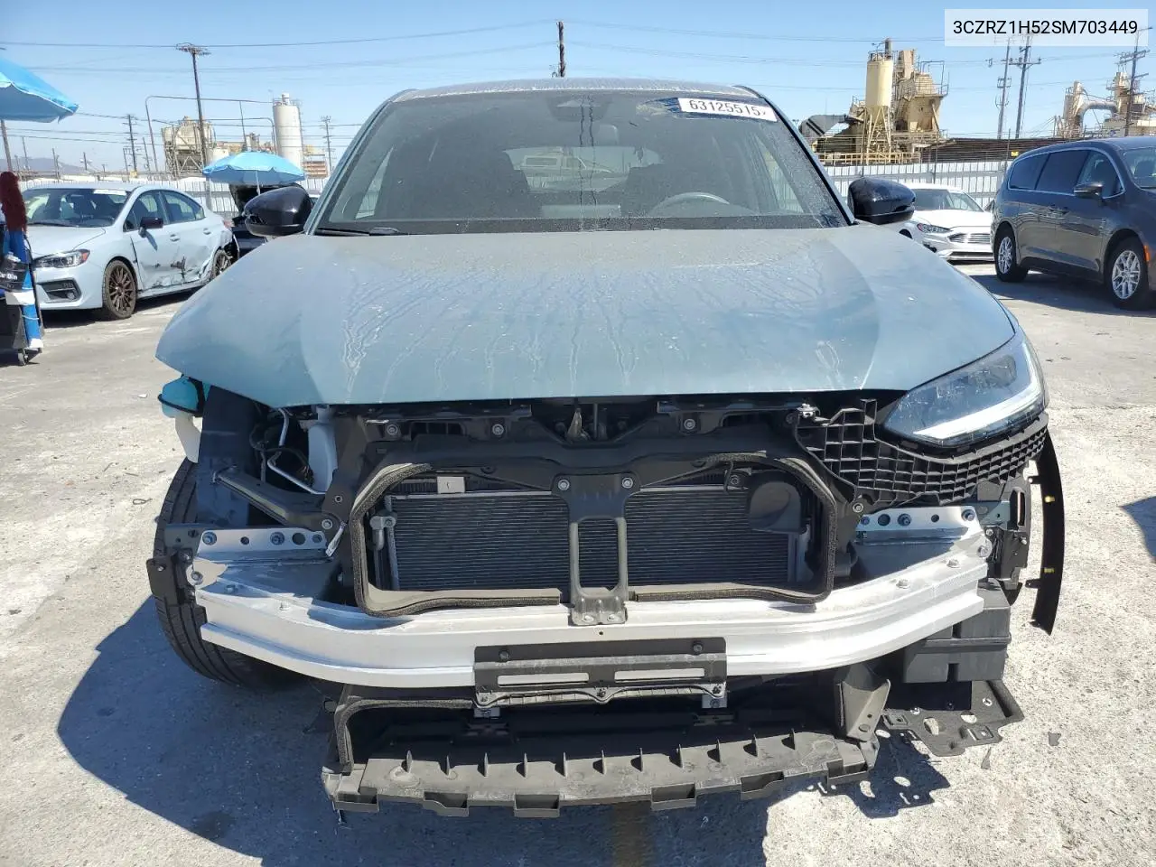 2025 Honda Hr-V Sport VIN: 3CZRZ1H52SM703449 Lot: 63125515