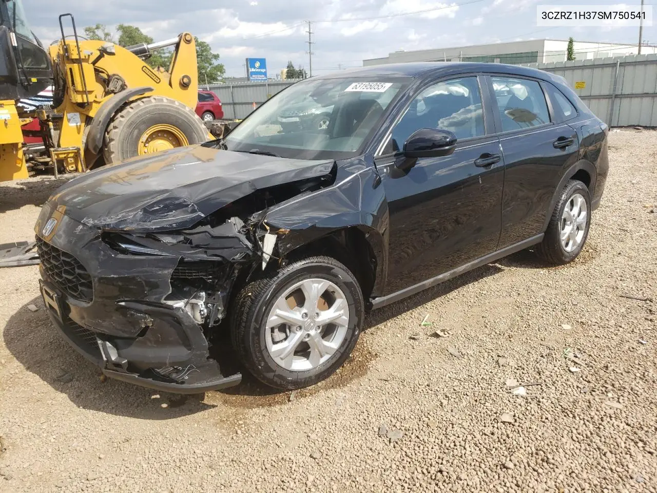 2025 Honda Hr-V Lx VIN: 3CZRZ1H37SM750541 Lot: 63195055