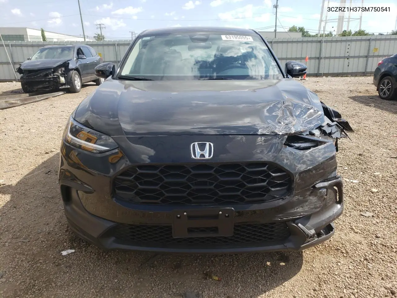 2025 Honda Hr-V Lx VIN: 3CZRZ1H37SM750541 Lot: 63195055