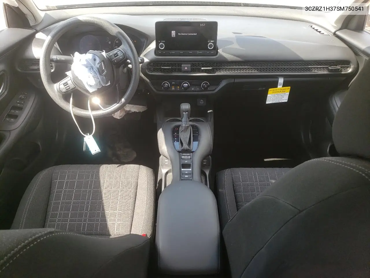 2025 Honda Hr-V Lx VIN: 3CZRZ1H37SM750541 Lot: 63195055