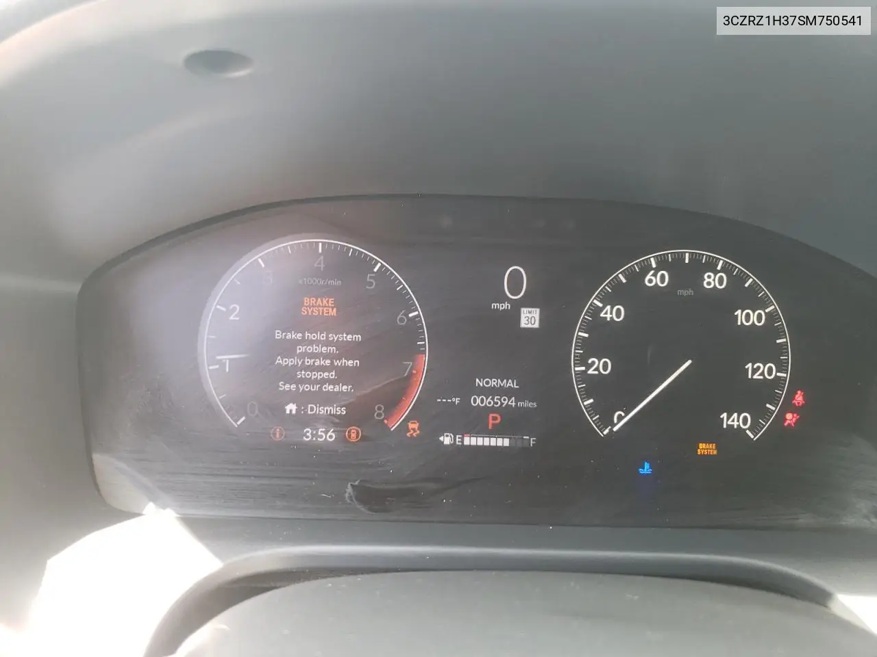 2025 Honda Hr-V Lx VIN: 3CZRZ1H37SM750541 Lot: 63195055