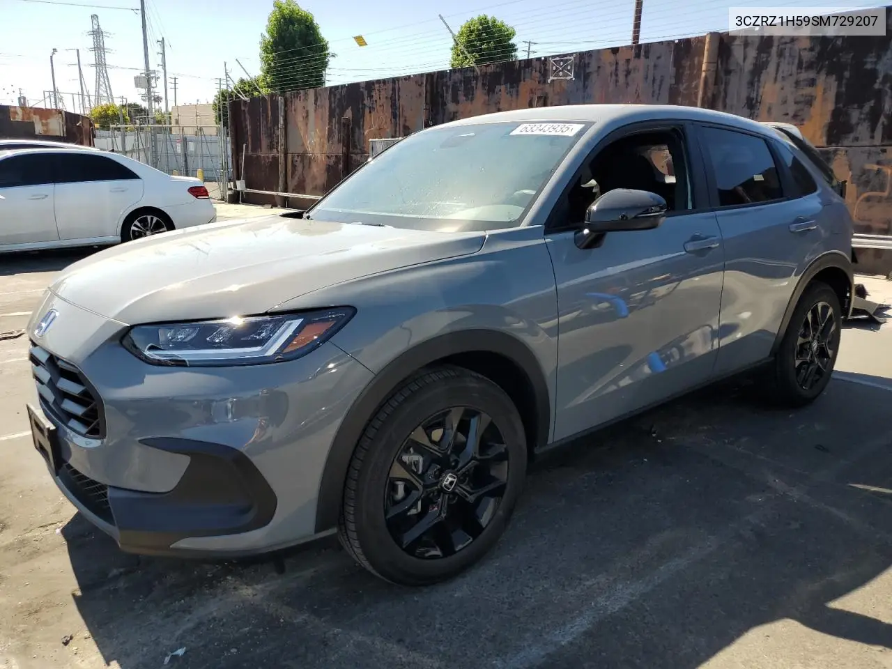 2025 Honda Hr-V Sport VIN: 3CZRZ1H59SM729207 Lot: 63343935