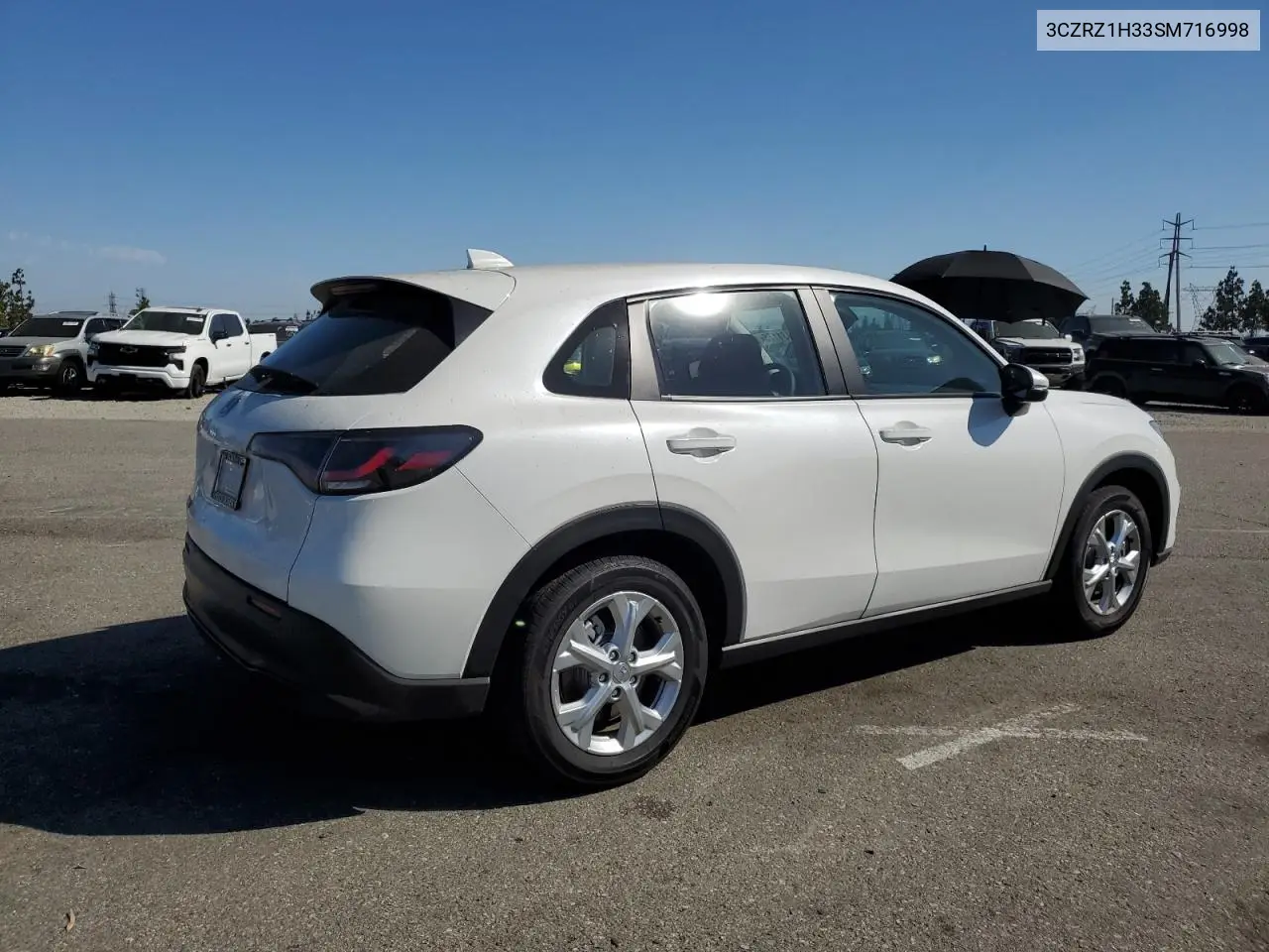 2025 Honda Hr-V Lx VIN: 3CZRZ1H33SM716998 Lot: 63431175