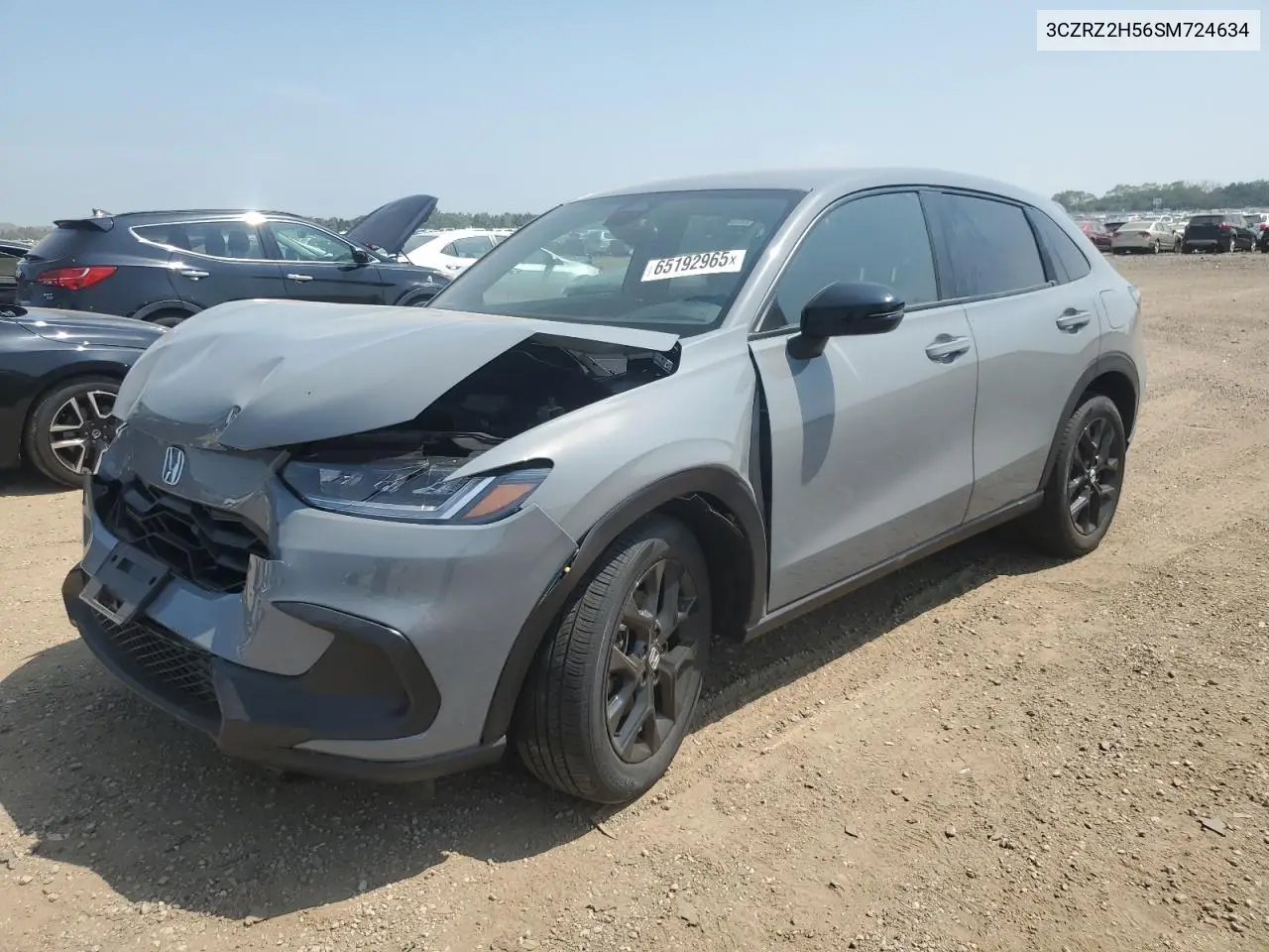 2025 Honda Hr-V Sport VIN: 3CZRZ2H56SM724634 Lot: 65192965