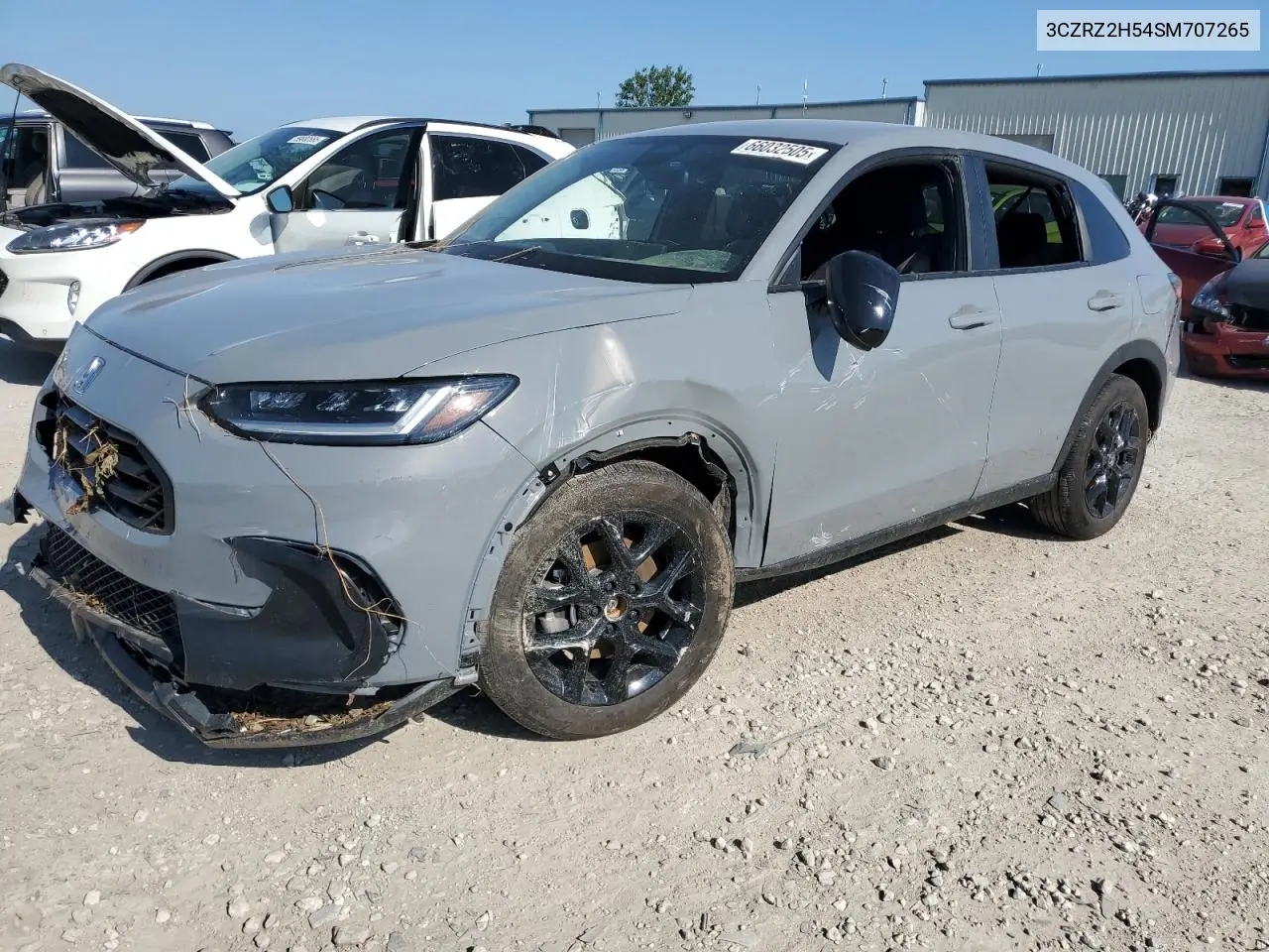 2025 Honda Hr-V Sport VIN: 3CZRZ2H54SM707265 Lot: 66032505