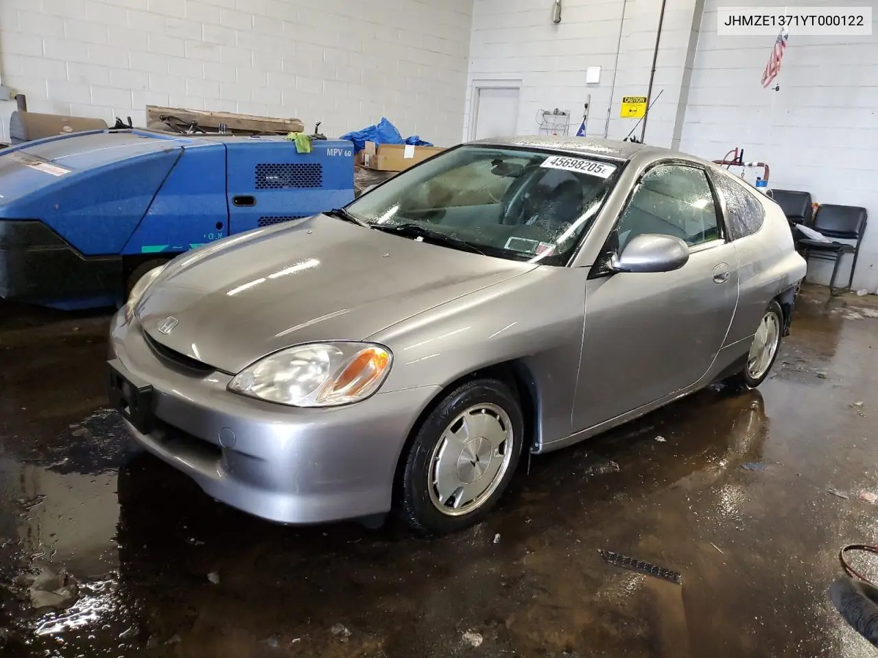 2000 Honda Insight VIN: JHMZE1371YT000122 Lot: 45698205