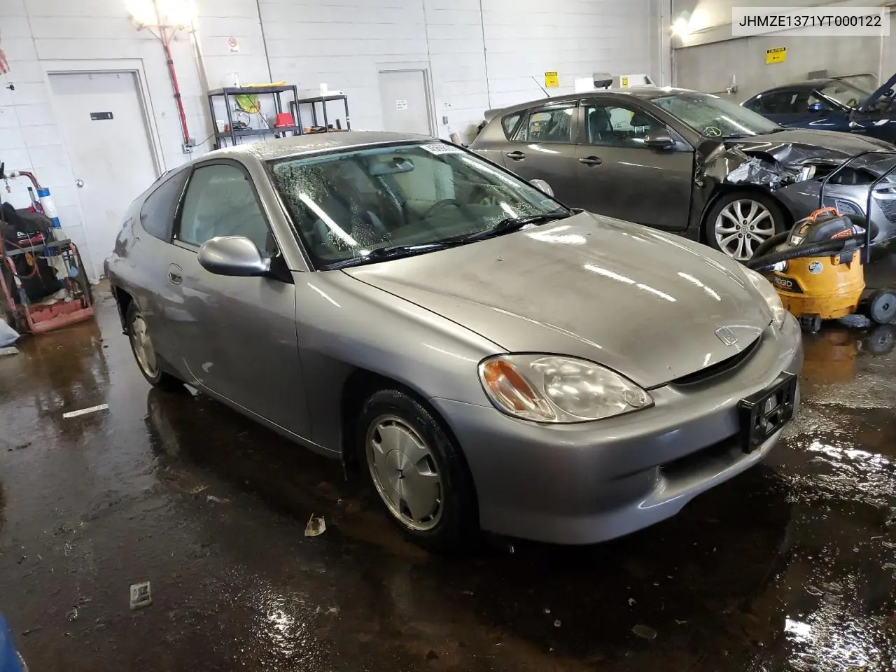 2000 Honda Insight VIN: JHMZE1371YT000122 Lot: 45698205
