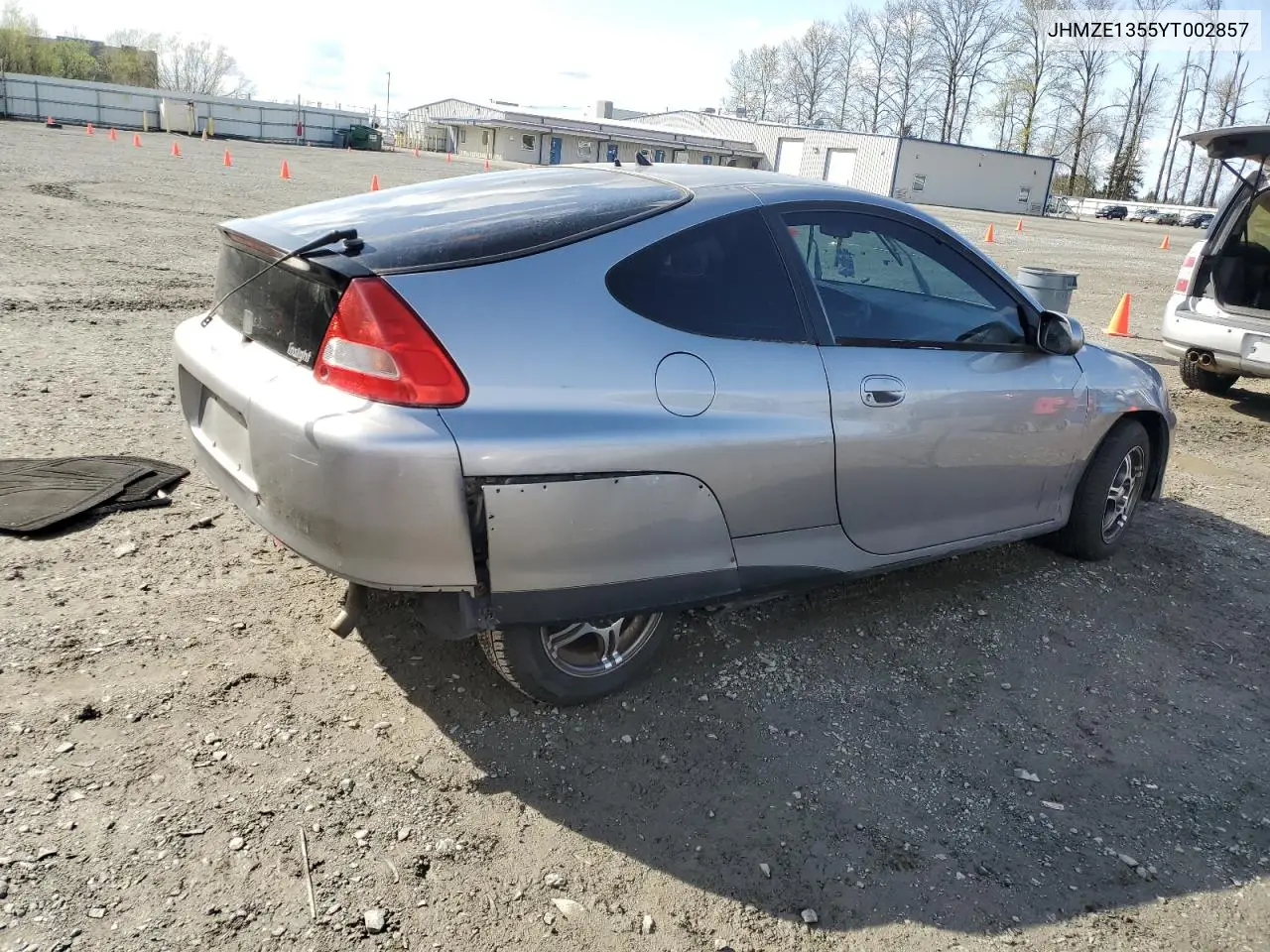 2000 Honda Insight VIN: JHMZE1355YT002857 Lot: 51543705