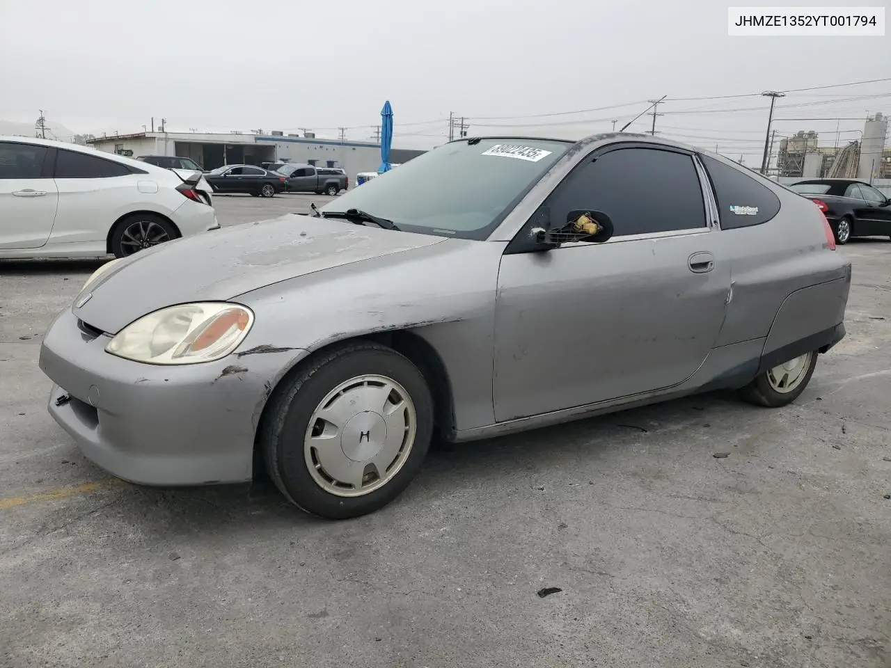 2000 Honda Insight VIN: JHMZE1352YT001794 Lot: 89022435