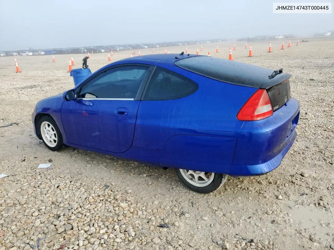 2003 Honda Insight VIN: JHMZE14743T000445 Lot: 60803595