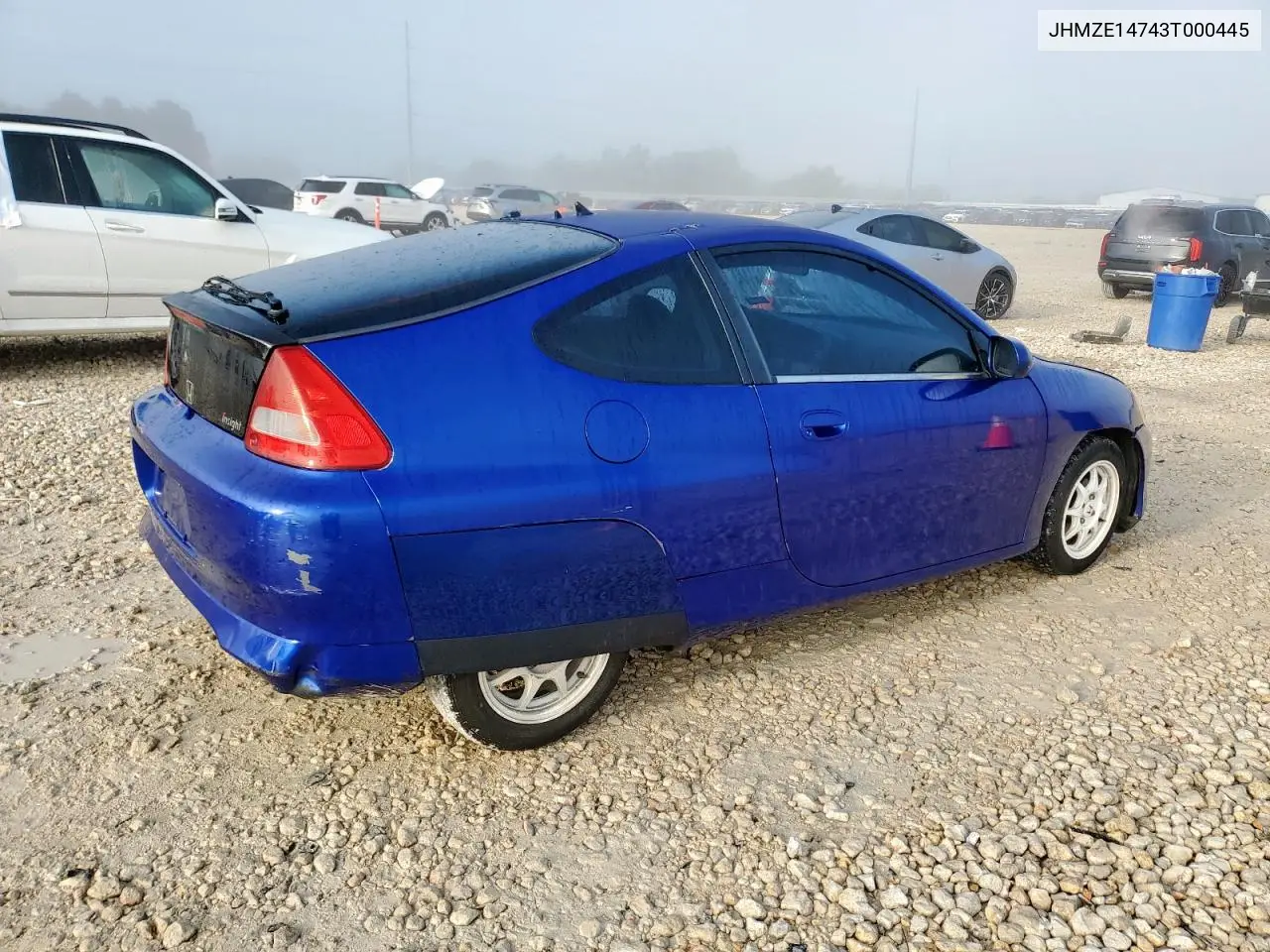 2003 Honda Insight VIN: JHMZE14743T000445 Lot: 60803595