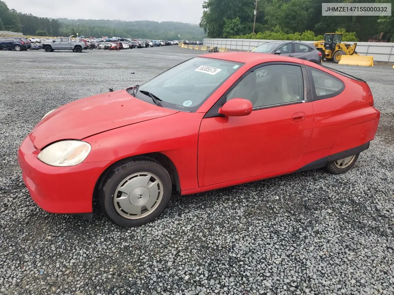 2005 Honda Insight VIN: JHMZE14715S000332 Lot: 56385575