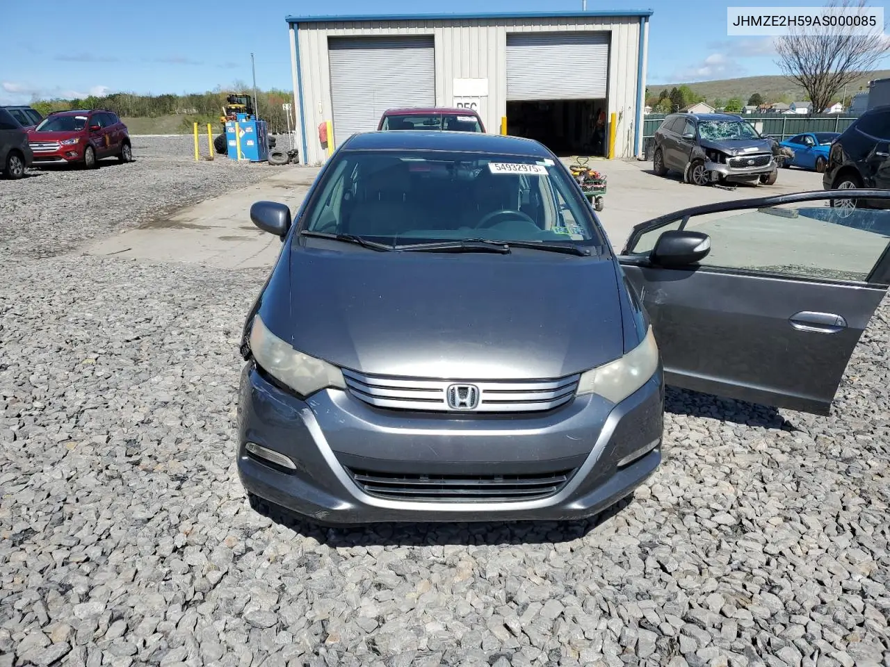 2010 Honda Insight Lx VIN: JHMZE2H59AS000085 Lot: 54932975