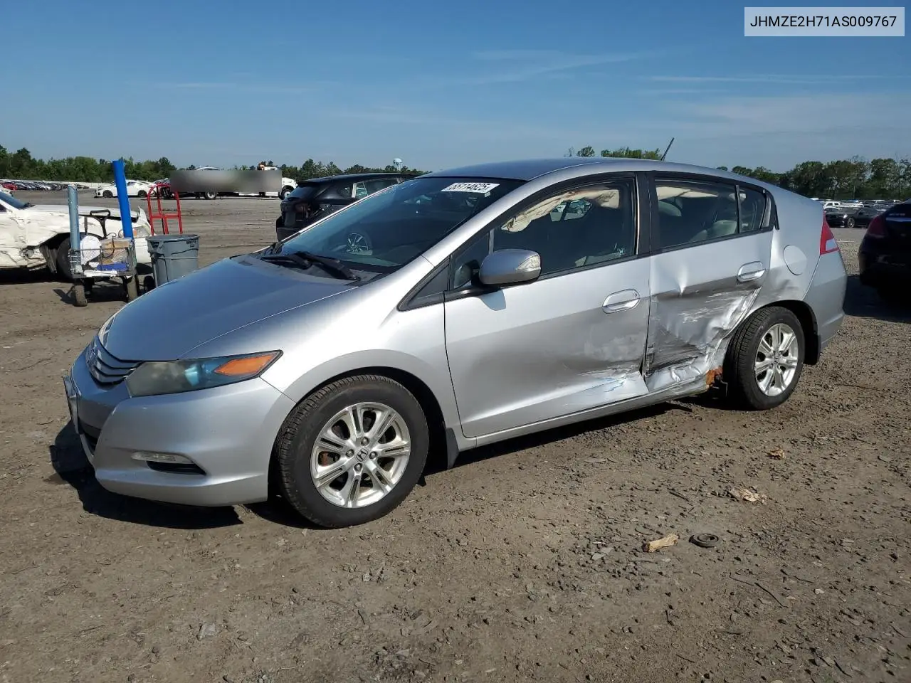 2010 Honda Insight Ex VIN: JHMZE2H71AS009767 Lot: 55114625