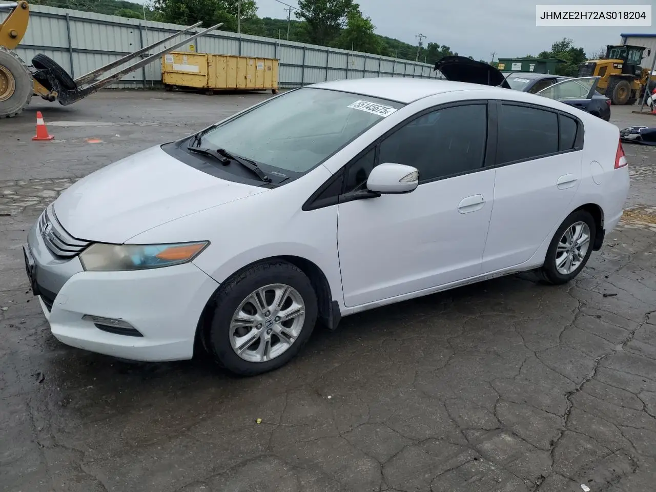 2010 Honda Insight Ex VIN: JHMZE2H72AS018204 Lot: 55145675
