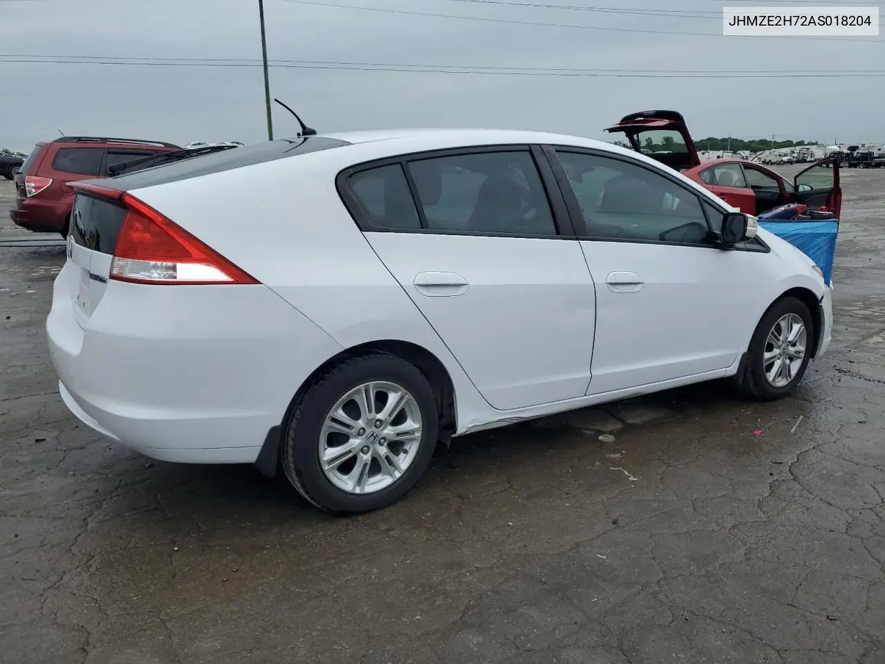 2010 Honda Insight Ex VIN: JHMZE2H72AS018204 Lot: 55145675