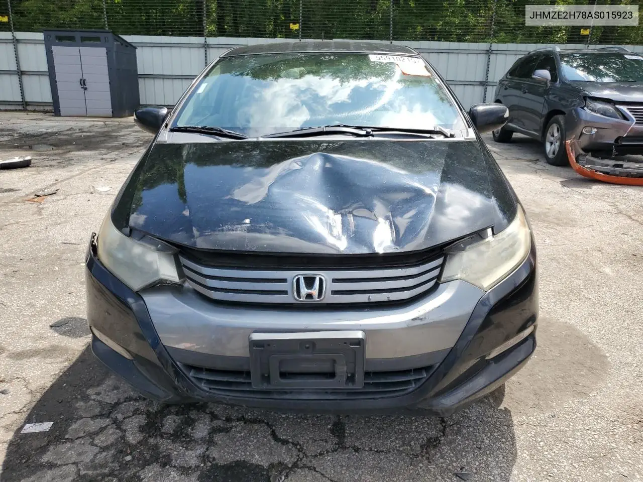 2010 Honda Insight Ex VIN: JHMZE2H78AS015923 Lot: 55910215