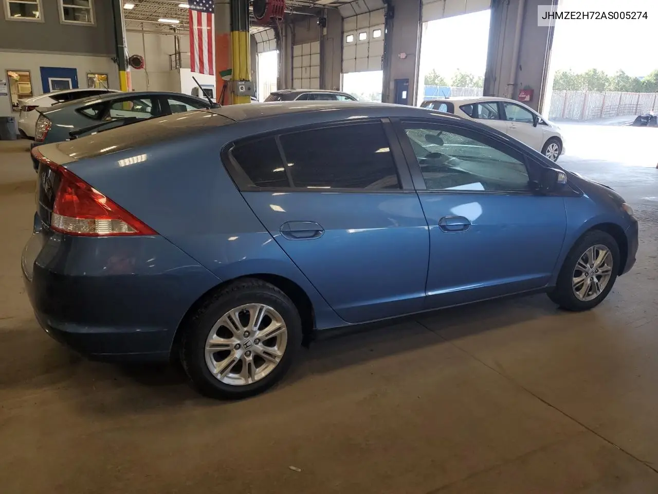 2010 Honda Insight Ex VIN: JHMZE2H72AS005274 Lot: 56625495
