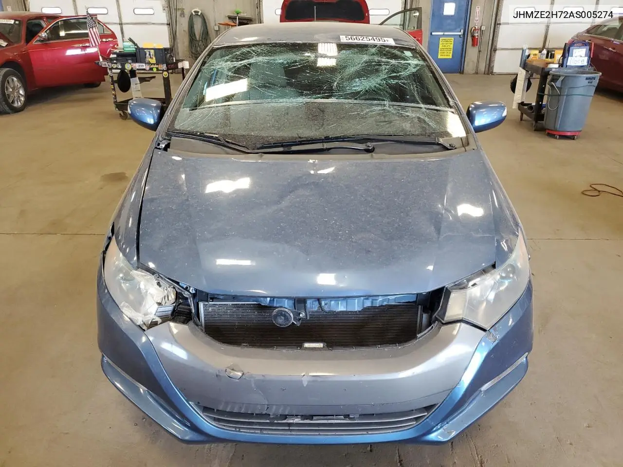 2010 Honda Insight Ex VIN: JHMZE2H72AS005274 Lot: 56625495
