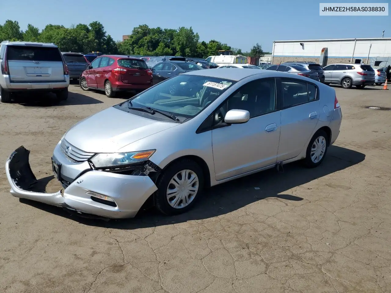 2010 Honda Insight Lx VIN: JHMZE2H58AS038830 Lot: 61157475