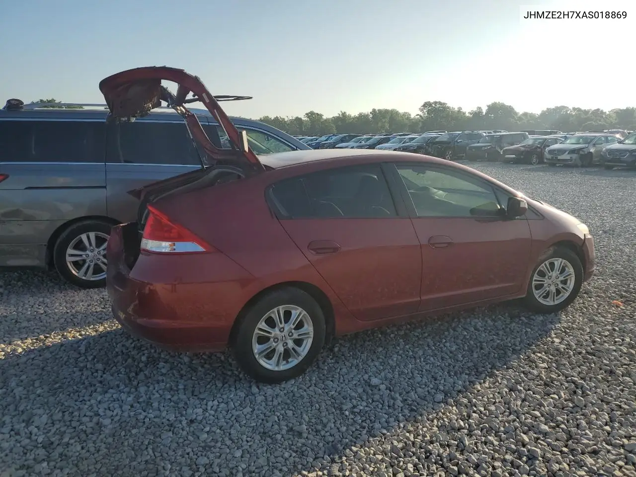 2010 Honda Insight Ex VIN: JHMZE2H7XAS018869 Lot: 61204185