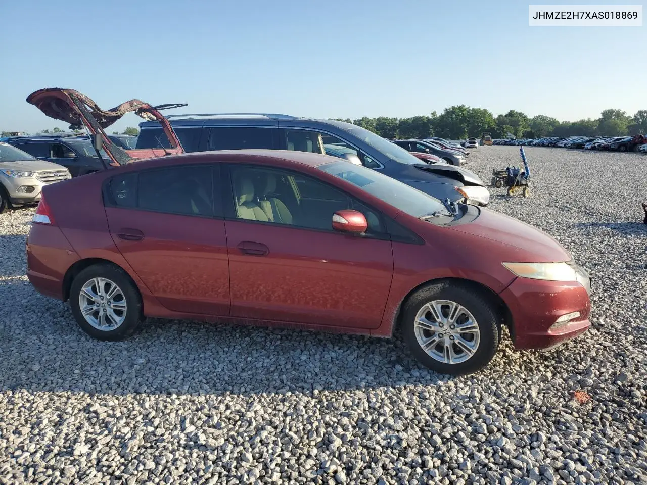 2010 Honda Insight Ex VIN: JHMZE2H7XAS018869 Lot: 61204185