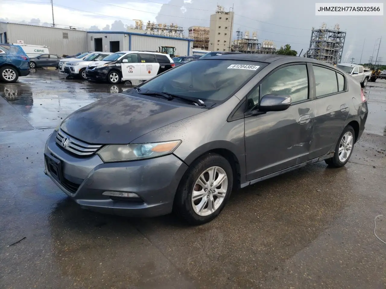 2010 Honda Insight Ex VIN: JHMZE2H77AS032566 Lot: 61204385
