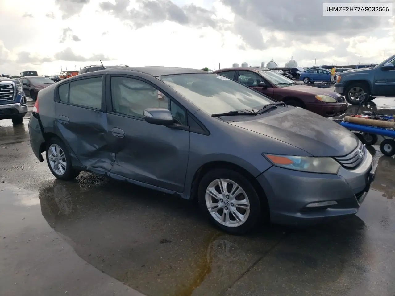 2010 Honda Insight Ex VIN: JHMZE2H77AS032566 Lot: 61204385