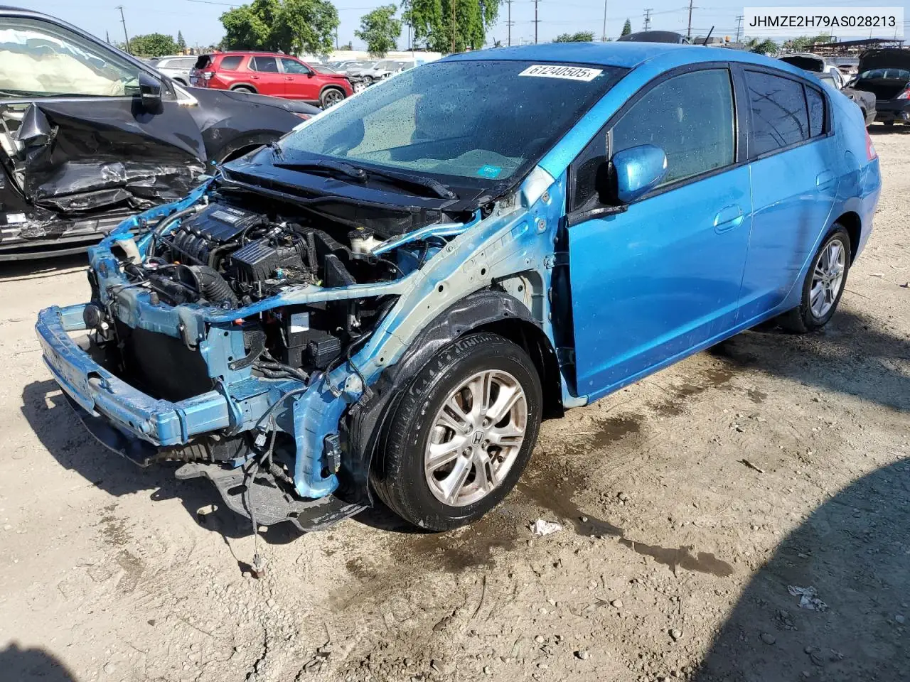 2010 Honda Insight Ex VIN: JHMZE2H79AS028213 Lot: 61240505