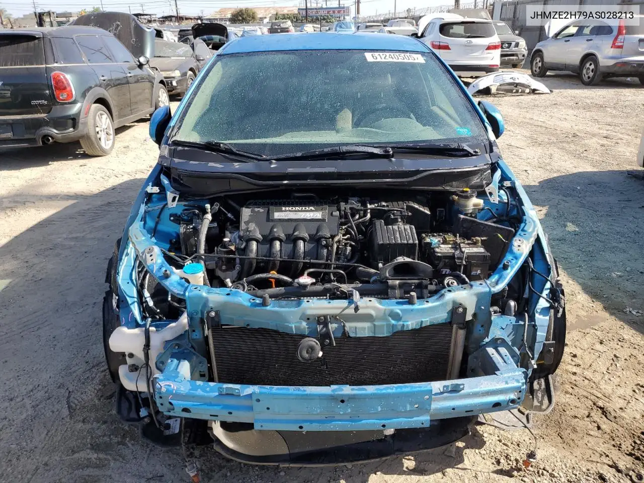 2010 Honda Insight Ex VIN: JHMZE2H79AS028213 Lot: 61240505