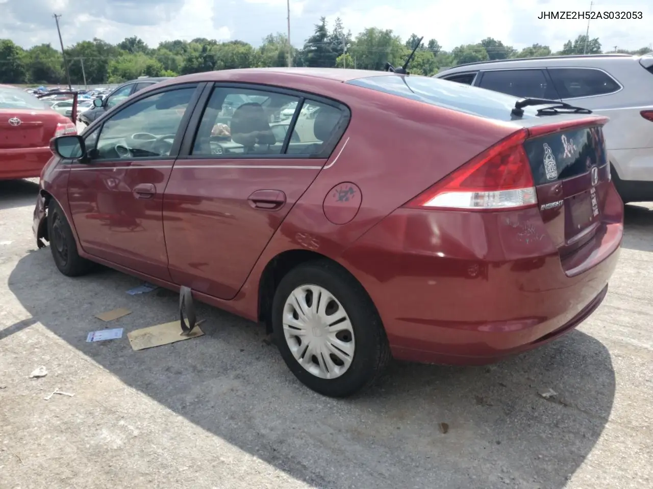 2010 Honda Insight Lx VIN: JHMZE2H52AS032053 Lot: 61343585