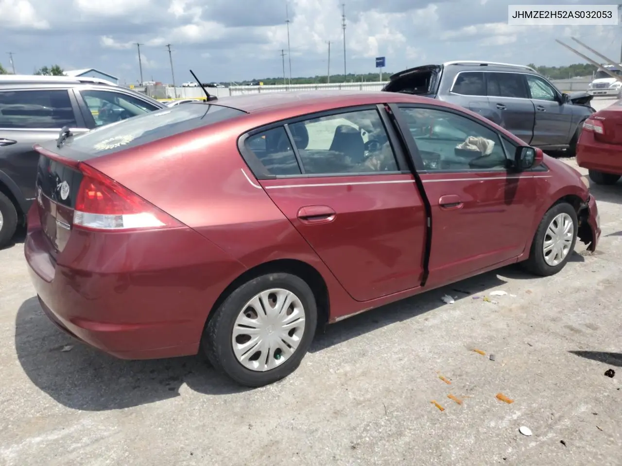 2010 Honda Insight Lx VIN: JHMZE2H52AS032053 Lot: 61343585