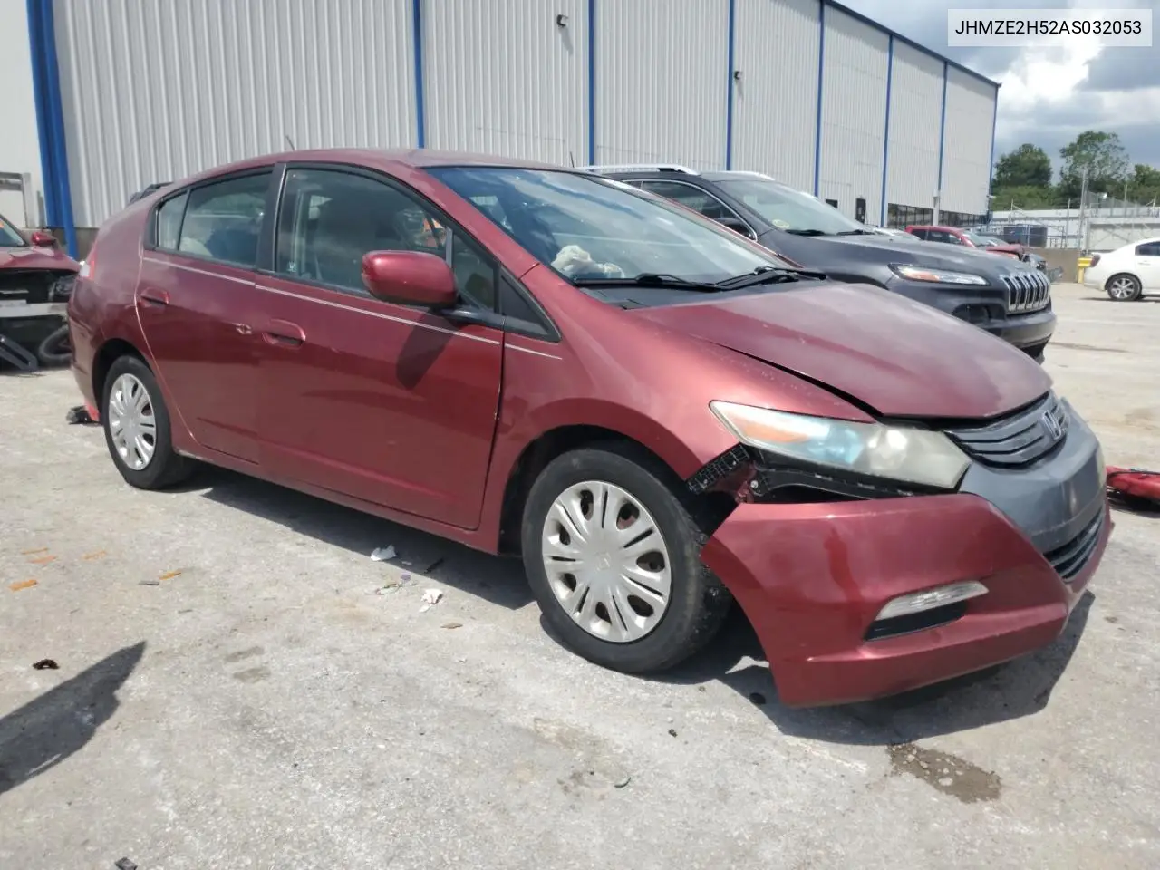 2010 Honda Insight Lx VIN: JHMZE2H52AS032053 Lot: 61343585