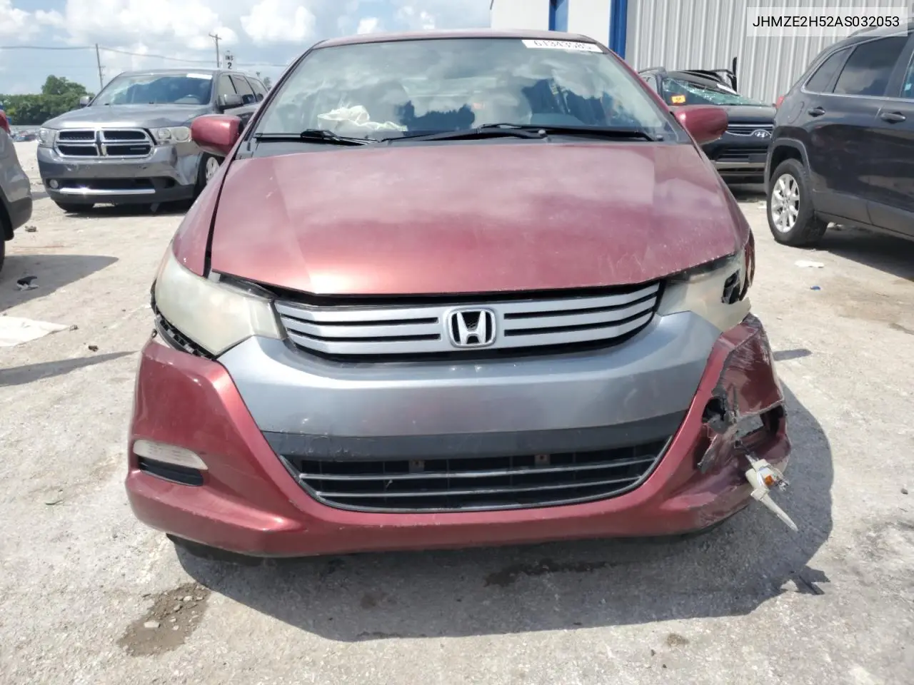 2010 Honda Insight Lx VIN: JHMZE2H52AS032053 Lot: 61343585