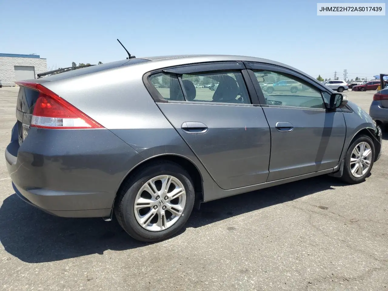 2010 Honda Insight Ex VIN: JHMZE2H72AS017439 Lot: 61777295
