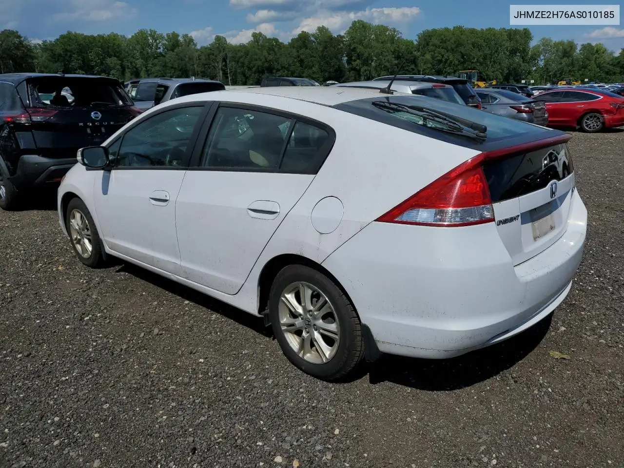 2010 Honda Insight Ex VIN: JHMZE2H76AS010185 Lot: 62018055
