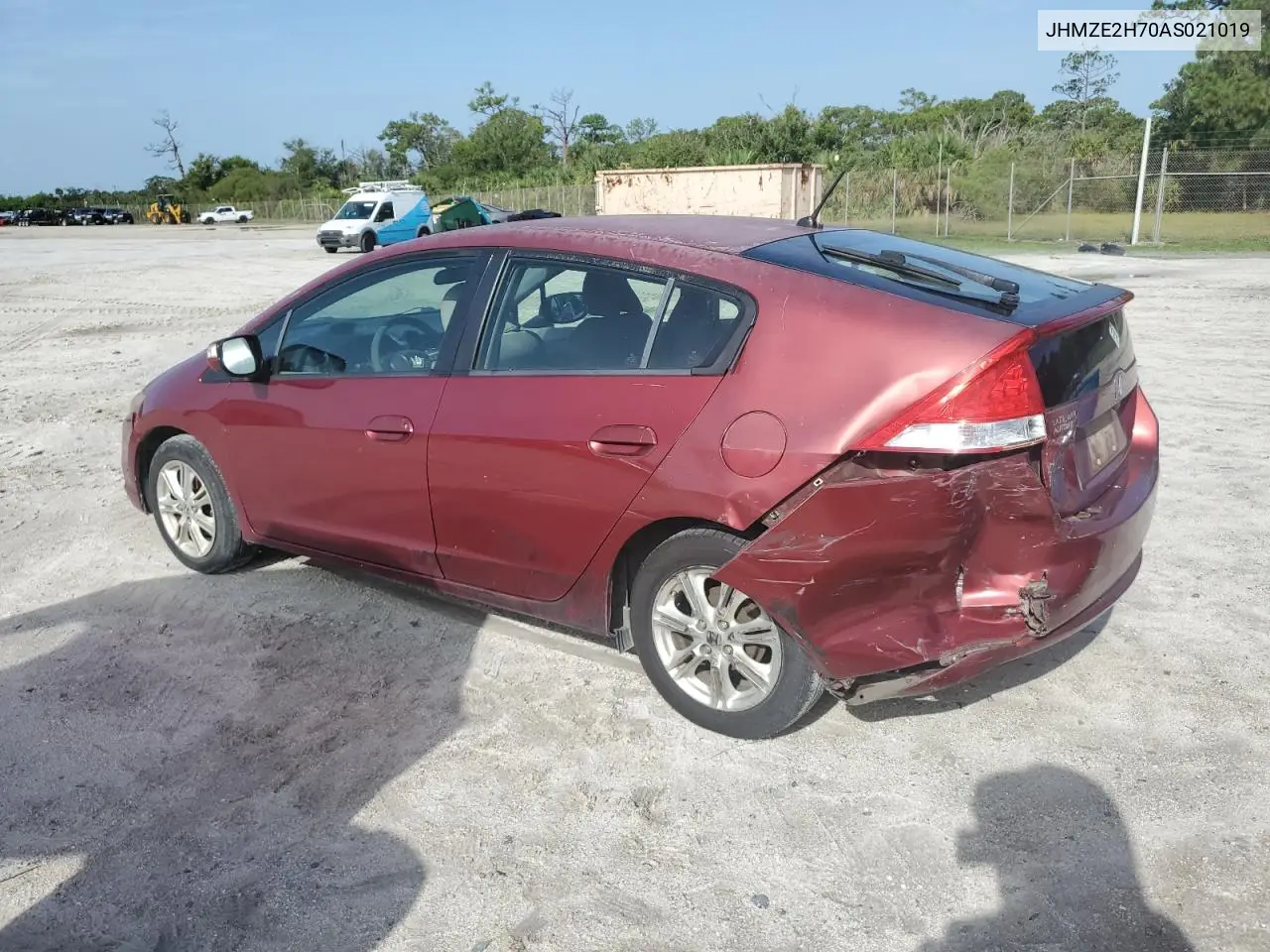 2010 Honda Insight Ex VIN: JHMZE2H70AS021019 Lot: 62894815
