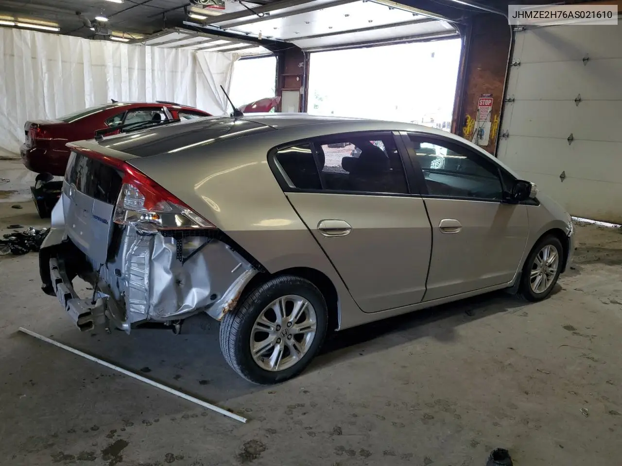 2010 Honda Insight Ex VIN: JHMZE2H76AS021610 Lot: 62992225