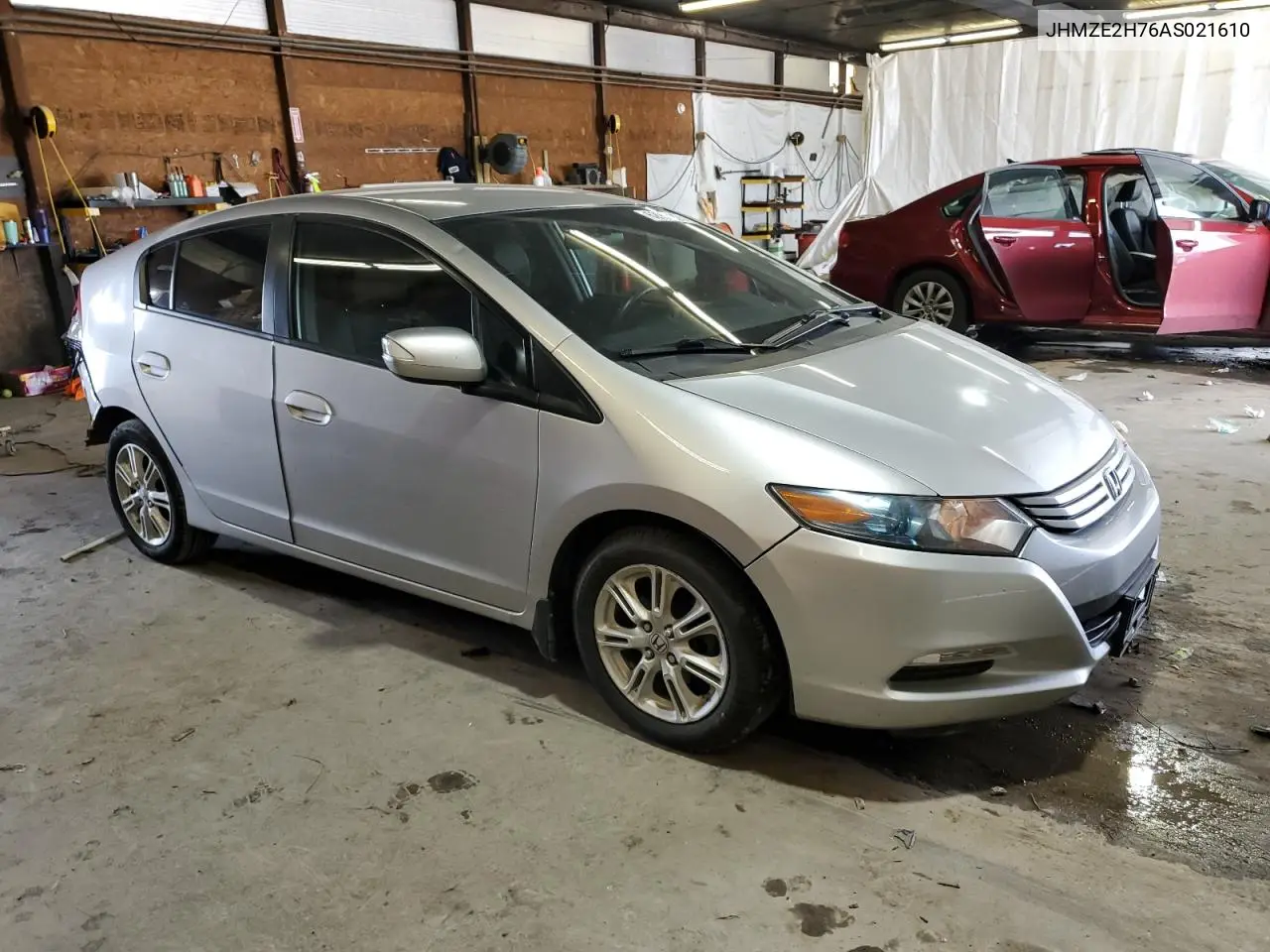 2010 Honda Insight Ex VIN: JHMZE2H76AS021610 Lot: 62992225
