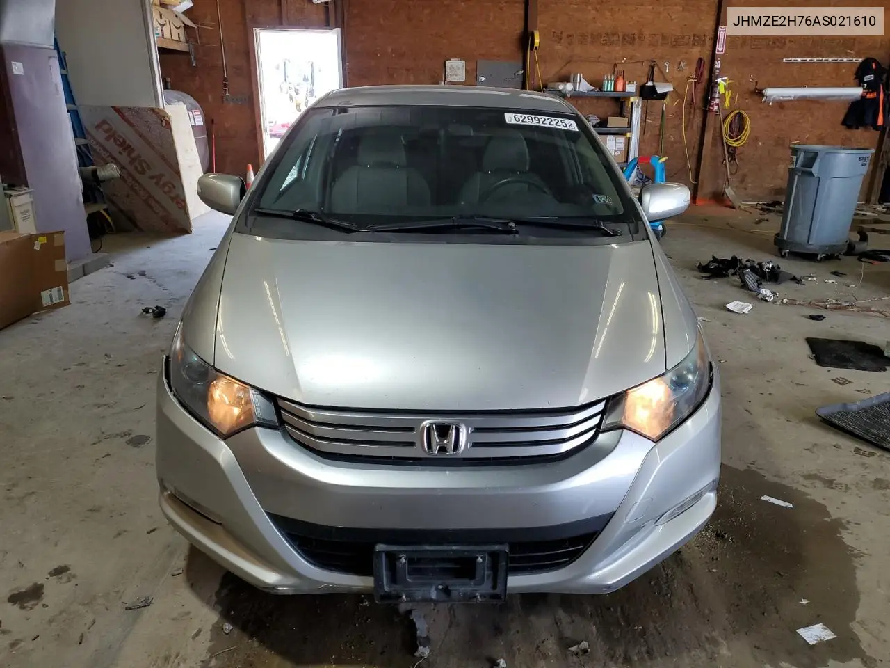 2010 Honda Insight Ex VIN: JHMZE2H76AS021610 Lot: 62992225