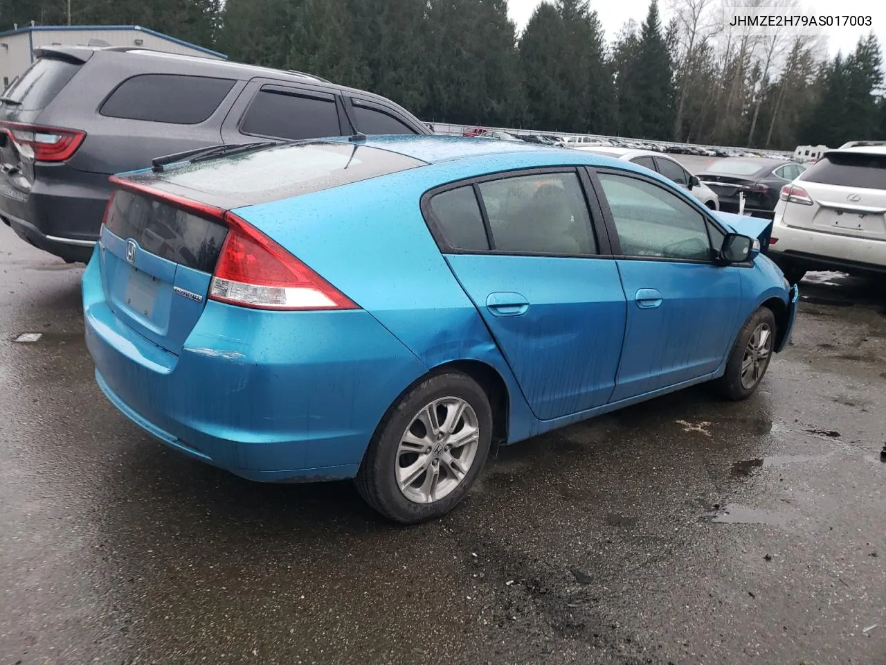 2010 Honda Insight Ex VIN: JHMZE2H79AS017003 Lot: 87313754