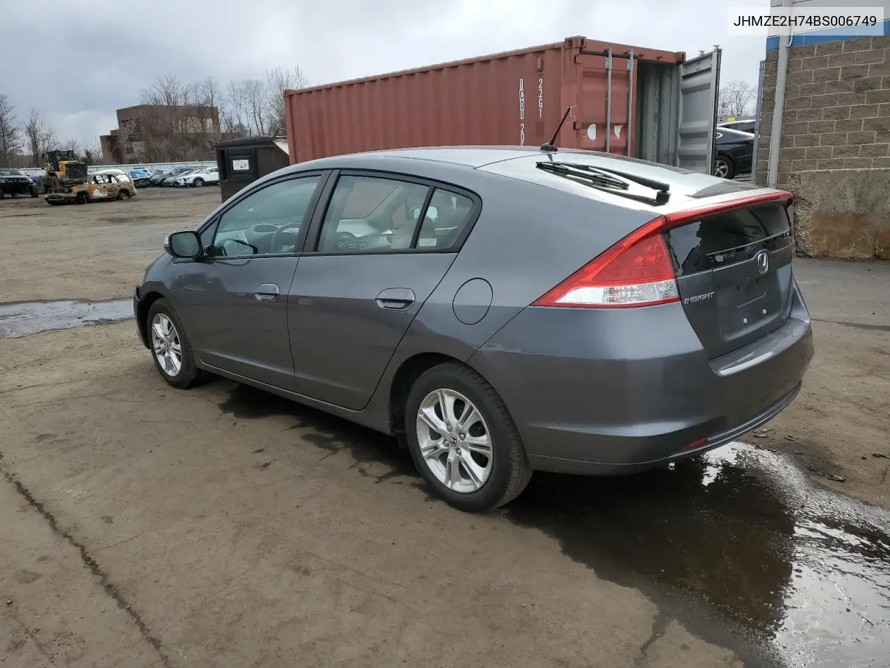 2011 Honda Insight Ex VIN: JHMZE2H74BS006749 Lot: 50892785
