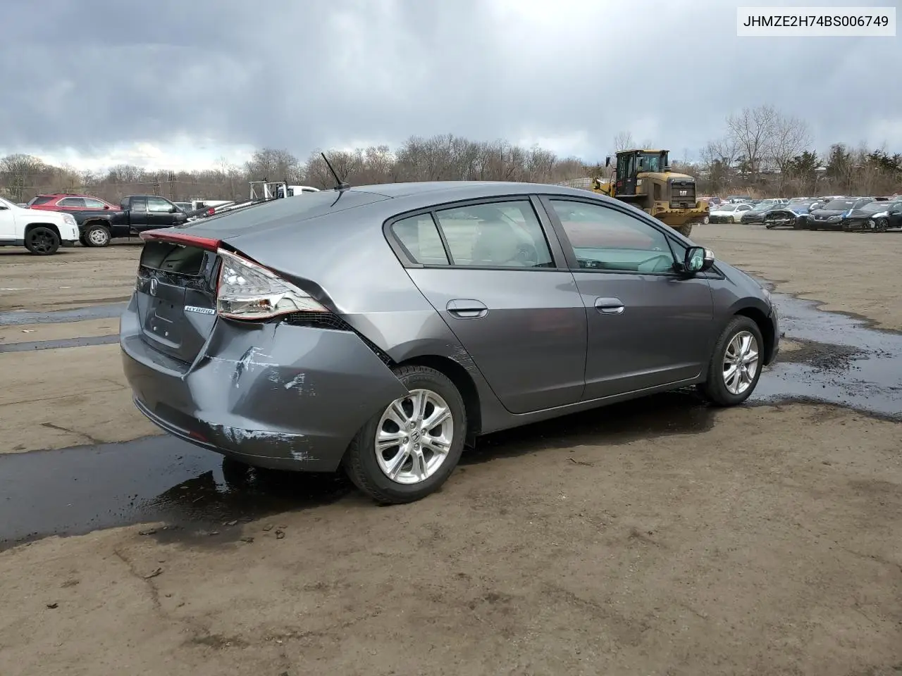 2011 Honda Insight Ex VIN: JHMZE2H74BS006749 Lot: 50892785