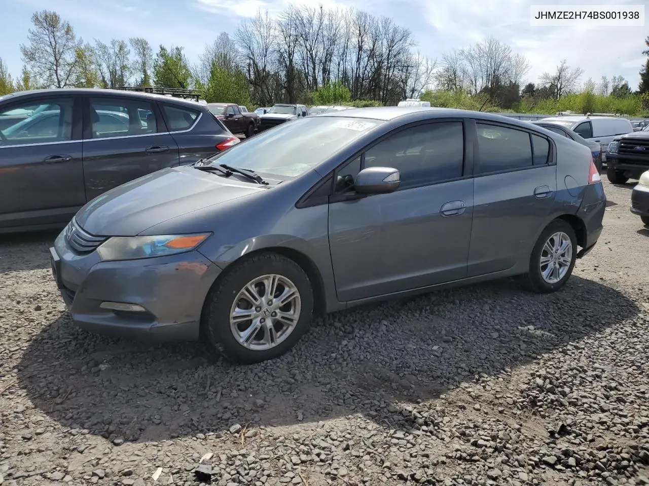 2011 Honda Insight Ex VIN: JHMZE2H74BS001938 Lot: 52798715