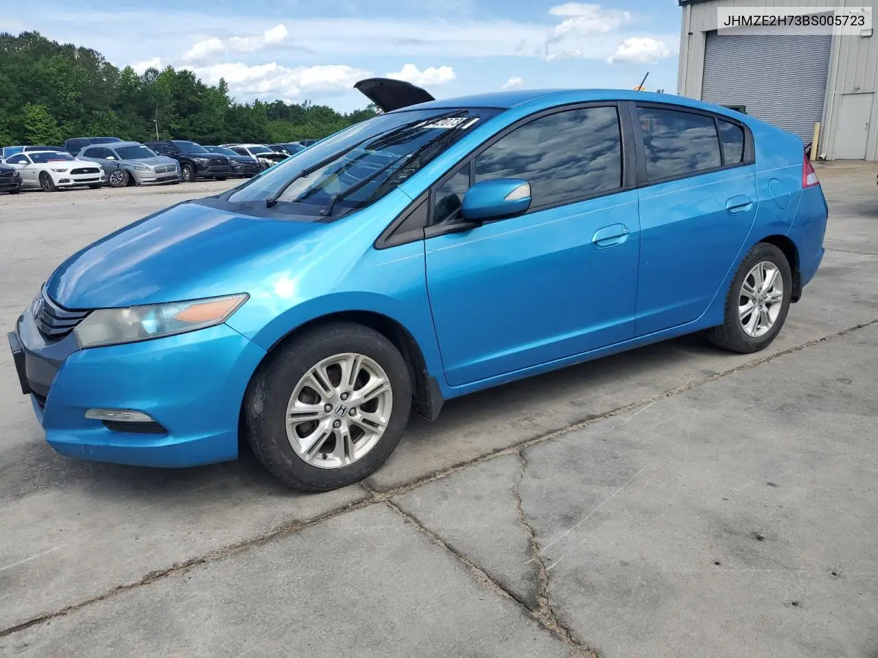 2011 Honda Insight Ex VIN: JHMZE2H73BS005723 Lot: 55420735