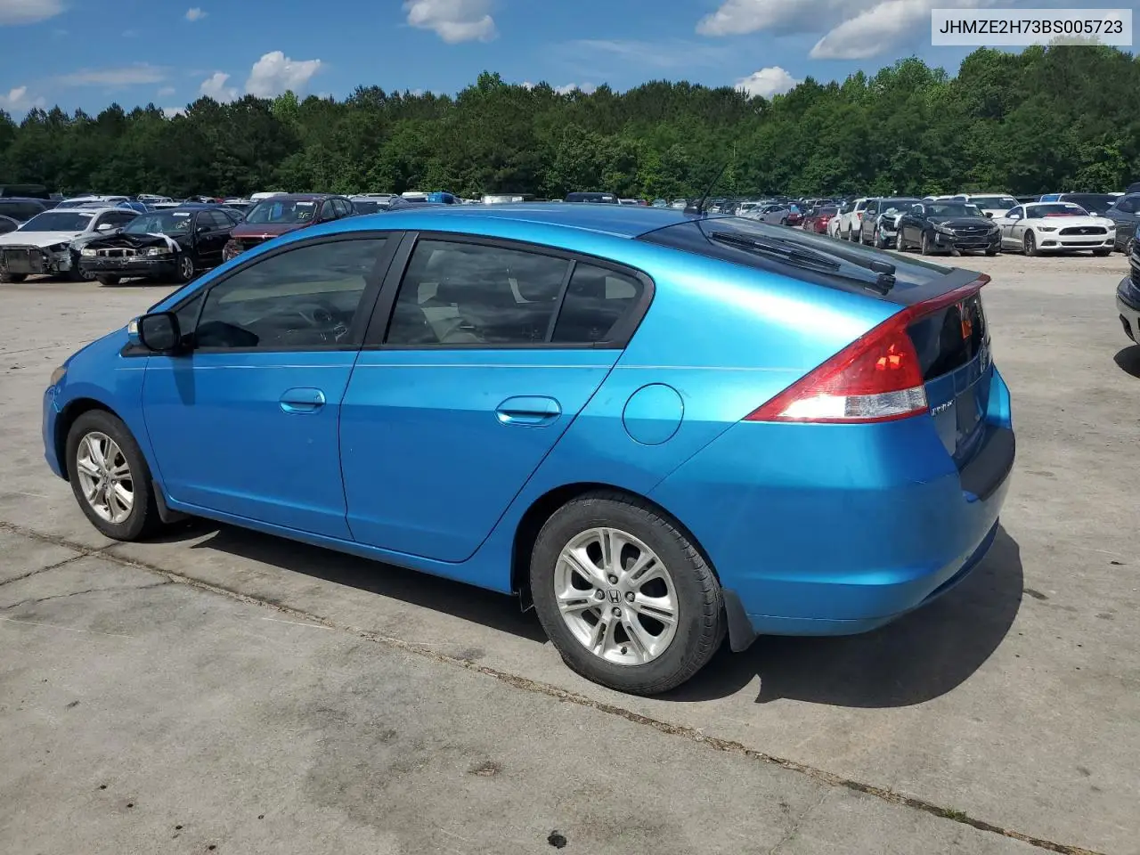 2011 Honda Insight Ex VIN: JHMZE2H73BS005723 Lot: 55420735
