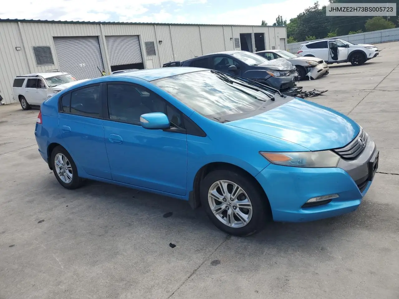 2011 Honda Insight Ex VIN: JHMZE2H73BS005723 Lot: 55420735